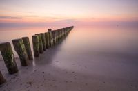 Buhnen am Ostseestrand